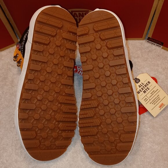 Vans Men’s 4/Women's 5.5 Sk8-Hi MTE 2.0 DX Apricot/Black VN0A5HZYB9M - Picture 3 of 12